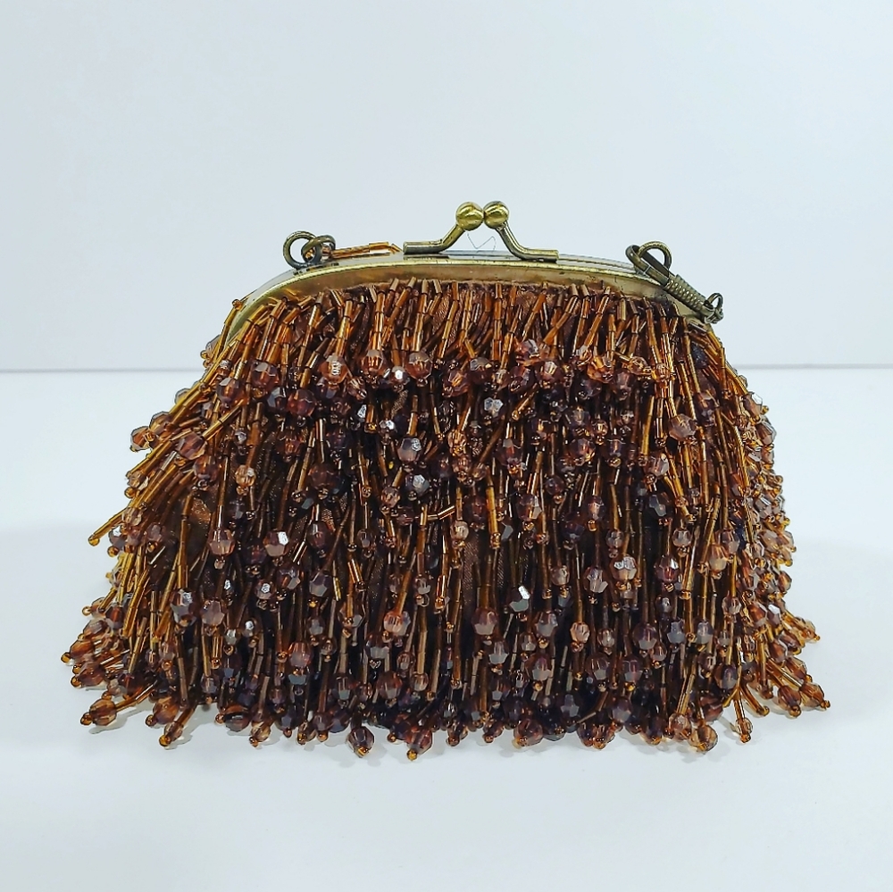 Mes Ami Beaded Evening Bag